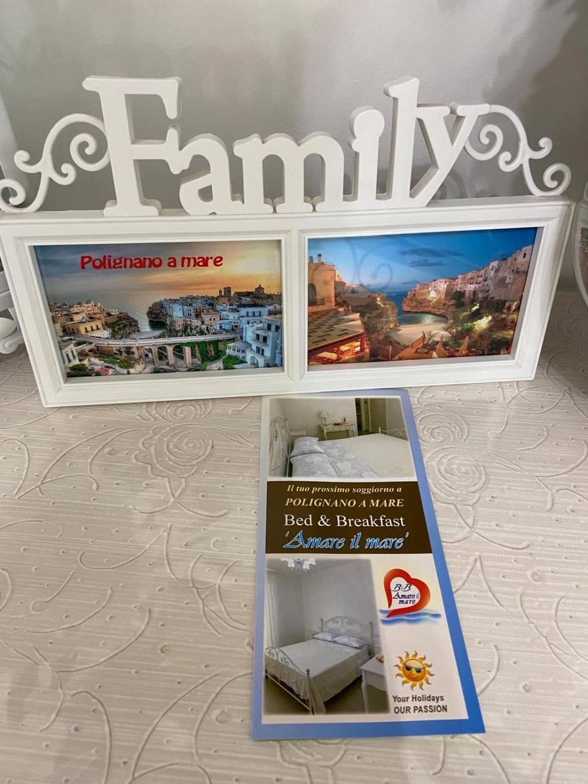 Bed and Breakfast Amare Il Mare Polignano a Mare Zewnętrze zdjęcie